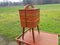 Vintage Danish Teak Sewing Box Cabinet 1