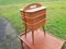 Vintage Danish Teak Sewing Box Cabinet 1