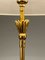 French Sculptural Cast Metal Golden Lamp from Fondica, 1980s, Image 2