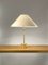 French Sculptural Cast Metal Golden Lamp from Fondica, 1980s 1