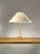 French Sculptural Cast Metal Golden Lamp from Fondica, 1980s, Image 1