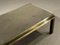 Vintage Bronze and Mirror Glass Coffee Table from Maison Jansen, 1970s 4