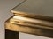 Vintage Bronze and Mirror Glass Coffee Table from Maison Jansen, 1970s, Image 16