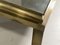 Vintage Bronze and Mirror Glass Coffee Table from Maison Jansen, 1970s, Image 2