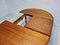 Teak Dining Table with Butterfly Pull-Out 8