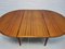 Teak Dining Table with Butterfly Pull-Out 11