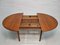 Teak Dining Table with Butterfly Pull-Out 7