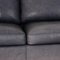 Gray Leather Conseta 3-Seat Couch from Cor 3