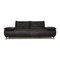 Anthracite Leather Koinor Vivendo 3-Seat Couch Function, Image 1