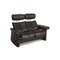 Anthrazitgraues Legend 2-Sitzer Sofa aus Leder von Stressless 3