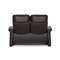 Anthrazitgraues Legend 2-Sitzer Sofa aus Leder von Stressless 9