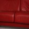Red Paradise Leather Sofa Set with Corner Sofa and Stool from Stressless, Set of 2 6