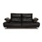 Anthracite Leather 3-Seat Sofa Function by Ewald Schillig 3