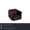 Dark Brown Leather 6300 Sofa Set by Rolf Benz, Set of 2 3