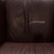 Dark Brown Leather 6300 Armchair by Rolf Benz 4