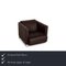 Dark Brown Leather 6300 Armchair by Rolf Benz 2