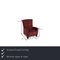Dark Red Fabric Armchair by Ewald Schillig 2