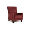 Dark Red Fabric Armchair by Ewald Schillig 1