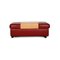 Red Leather Paradise Stool Function from Stressless, Image 7