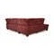 Dark Red Fabric Sofa Set with Corner Sofa and Armchair Couch by Ewald Schillig, Set of 2, Image 13