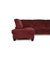 Juego de sofá de tela en rojo oscuro con sofá esquinero y butaca de Ewald Schillig. Juego de 2, Imagen 12