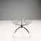 Oval Glass & Chrome Dining Table, Image 3