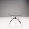 Oval Glass & Chrome Dining Table 4