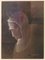 Andreu Martrò, Pittura del viso, Guazzo su carta, Incorniciato, Immagine 2