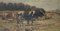 Ramón Mestre Vidal, Landschaft mit Kühen, 1901, Öl auf Leinwand, gerahmt 1