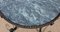 Tavolino da caffè in marmo e ferro forgiato, anni '50, Immagine 5