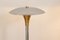 Chromed Metal and Brass Ministerial Table Lamp from Drummond, 1970s 7