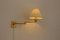 Lampada da parete in ottone, Italia, anni '70, set di 2, Immagine 13