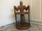 African Carved Wood Trunk Chair 15