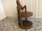 Afrikanischer Stuhl aus geschnitztem Holz 33