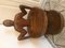 Silla baúl africana de madera tallada, Imagen 29
