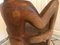 Chaise Tronc Africaine en Bois Sculpté 22