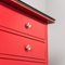 Red Chest of Drawers by Carlo de Carli, 1960s 2