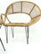 Bamboo Lounge Chairs and Table by Janine Abraham & Dirk Jan Rol, 1950s, Set of 3 3