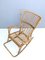 Postmodern Bamboo Rocking Chair, Italy, 1980s 5