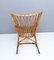 Postmodern Bamboo Rocking Chair, Italy, 1980s 6