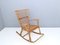 Postmodern Bamboo Rocking Chair, Italy, 1980s, Image 4