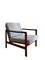 Grauer 7752-B Armlehnstuhl von Zenon Bączyk für Swail Factory Furniture, 1960er 1