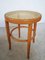 Viennese Wood and Straw Stool 5