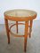 Viennese Wood and Straw Stool, Image 5