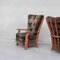 Mid-Century Oak Armchairs, Set of 2 3