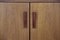 Skandinavischer Vintage Teak Schrank mit Regalen, 1960er 2