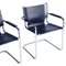 Italian Cantilever Style S34 Armchairs in Chromed Steel Numbered by Mart Stam, 1960s, Set of 2 3