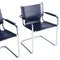 Italian Cantilever Style S34 Armchairs in Chromed Steel Numbered by Mart Stam, 1960s, Set of 2, Image 3