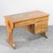 Patinated Wooden Desk in Rusty Copper Color, 1950s, Image 6