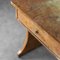 Patinated Wooden Desk in Rusty Copper Color, 1950s, Image 2